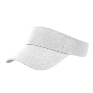 Visera, Poliester, Blanco, Cierre Velcro ,