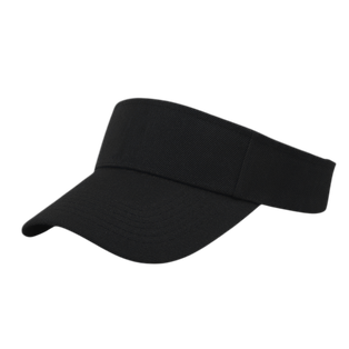 Visera, Poliester, Negro, Cierre Velcro ,