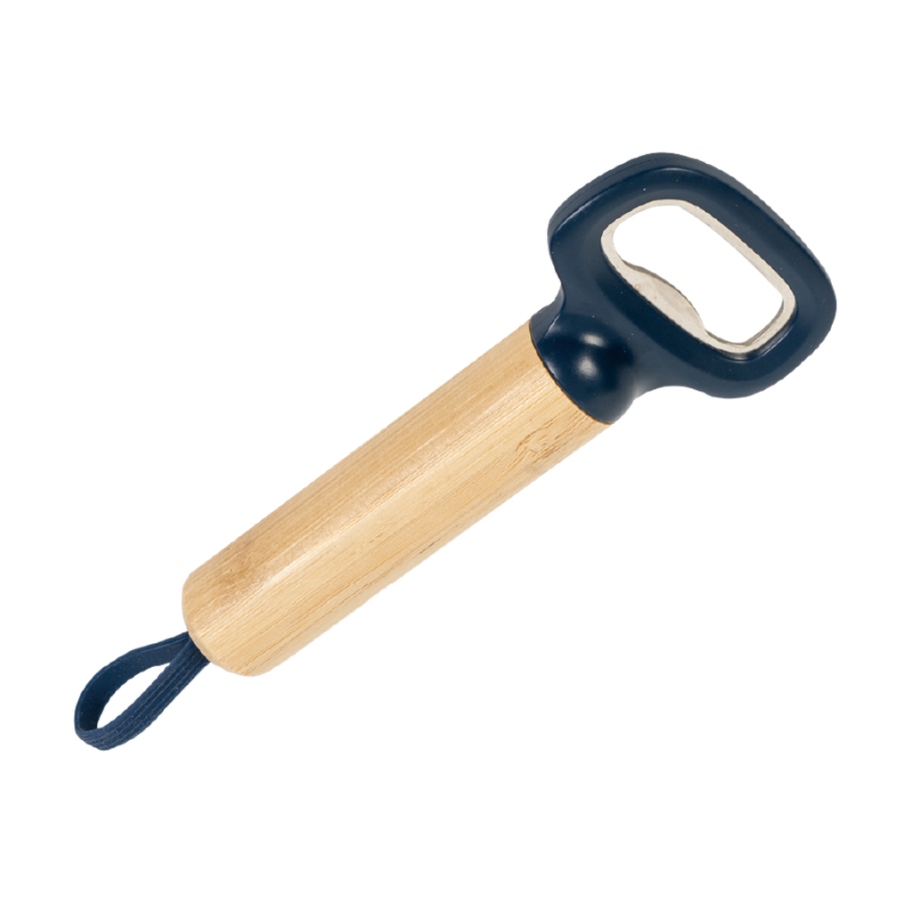 [H552107] Destapador, Acero Inoxidable, Negro, 5.8*2.5*14.5 Centimetros, Mazo Mango De Madera