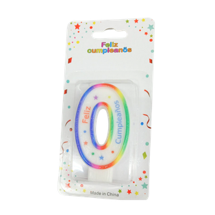 Vela, Cera, Blanco, No 0 ,