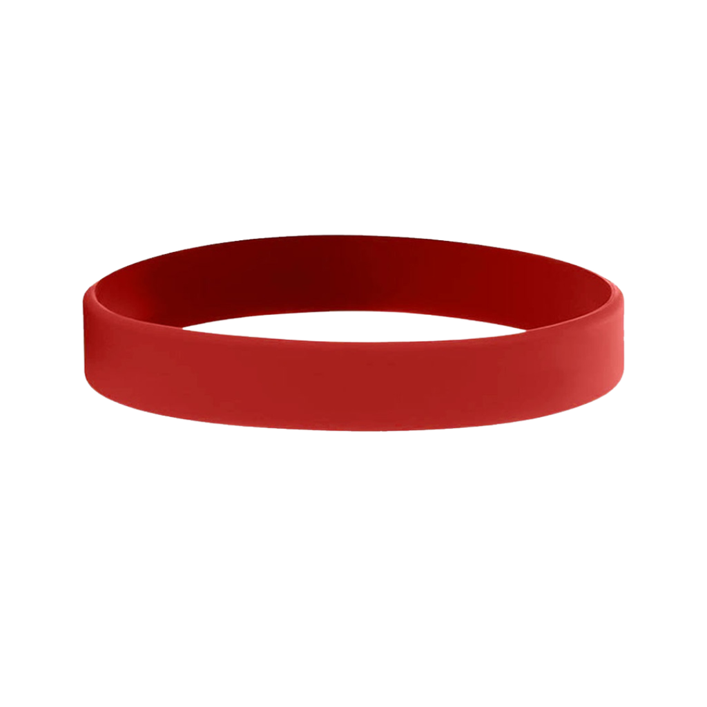 [P260027] Pulseras, Silicón, Rojo,  Nd,