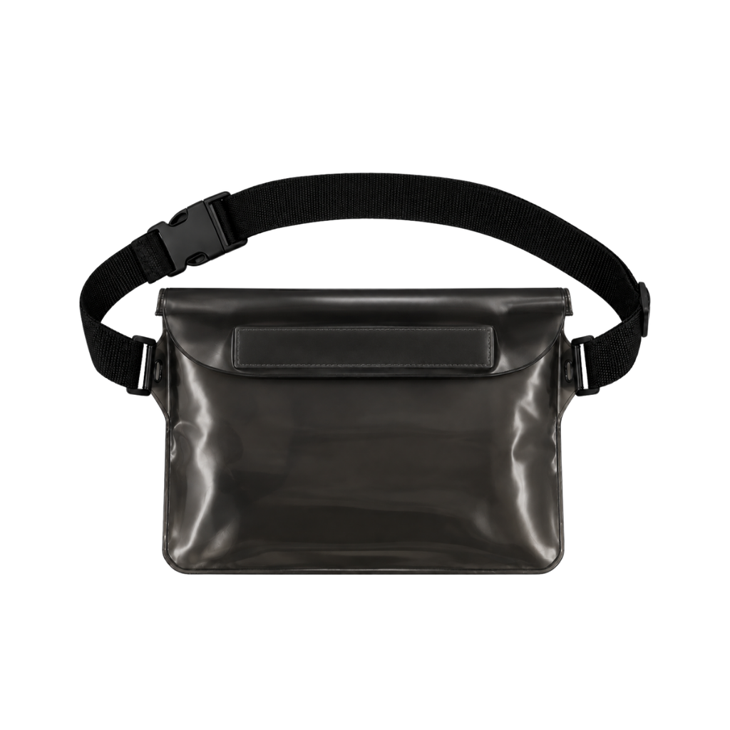 [P266045] Bolsa, Pvc, Negro, 22*17 Centimetros, Impermable Portadocumentos