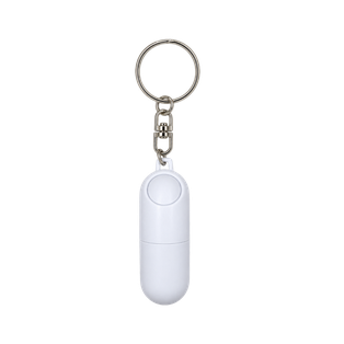 Llavero, Plástico, Blanco, 6.25*2.2 Centimetros, Porta Pildora