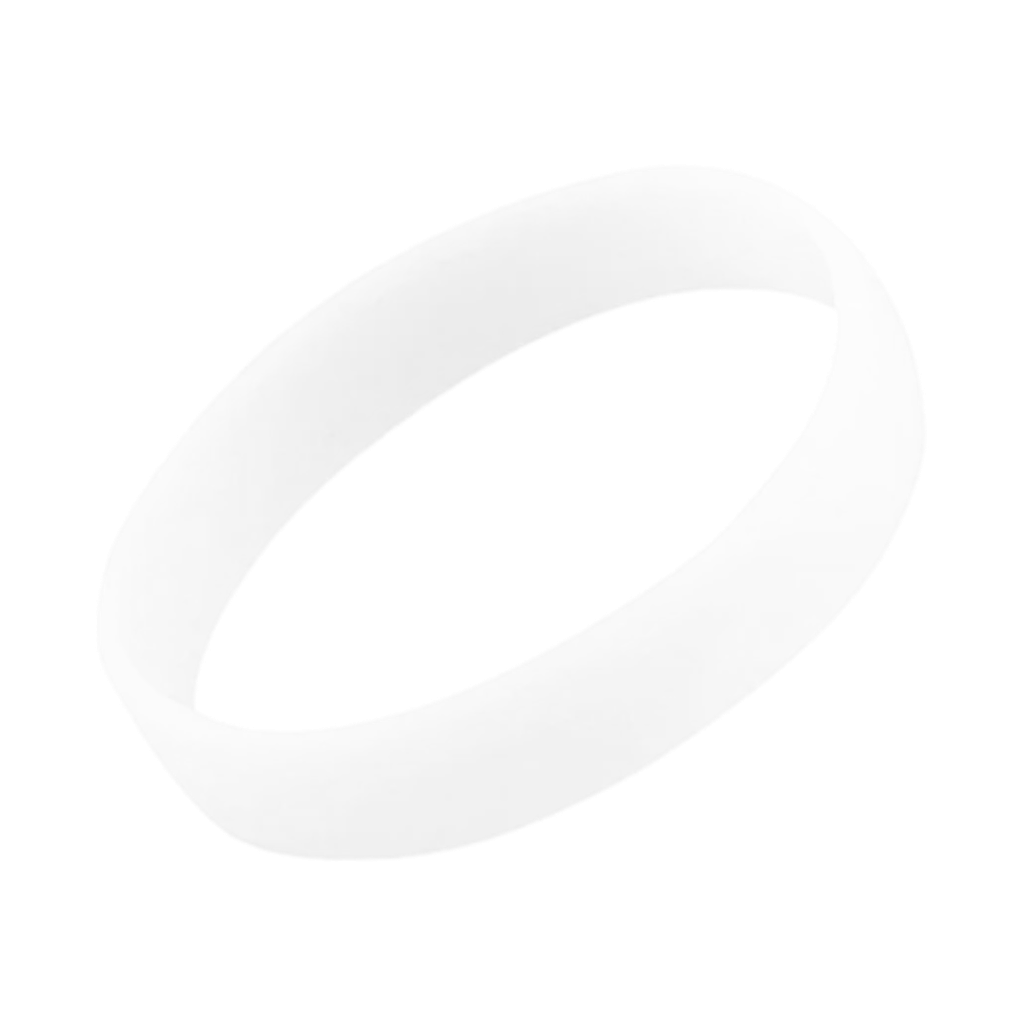 [P266089] Pulseras, Silicón, Blanco, Brilla En La , Oscuridad