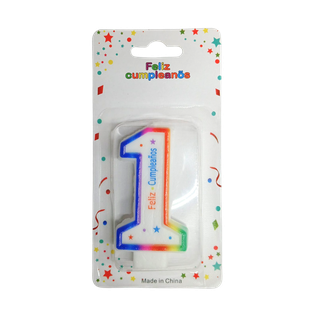 Vela, Cera, Blanco, No 1 ,