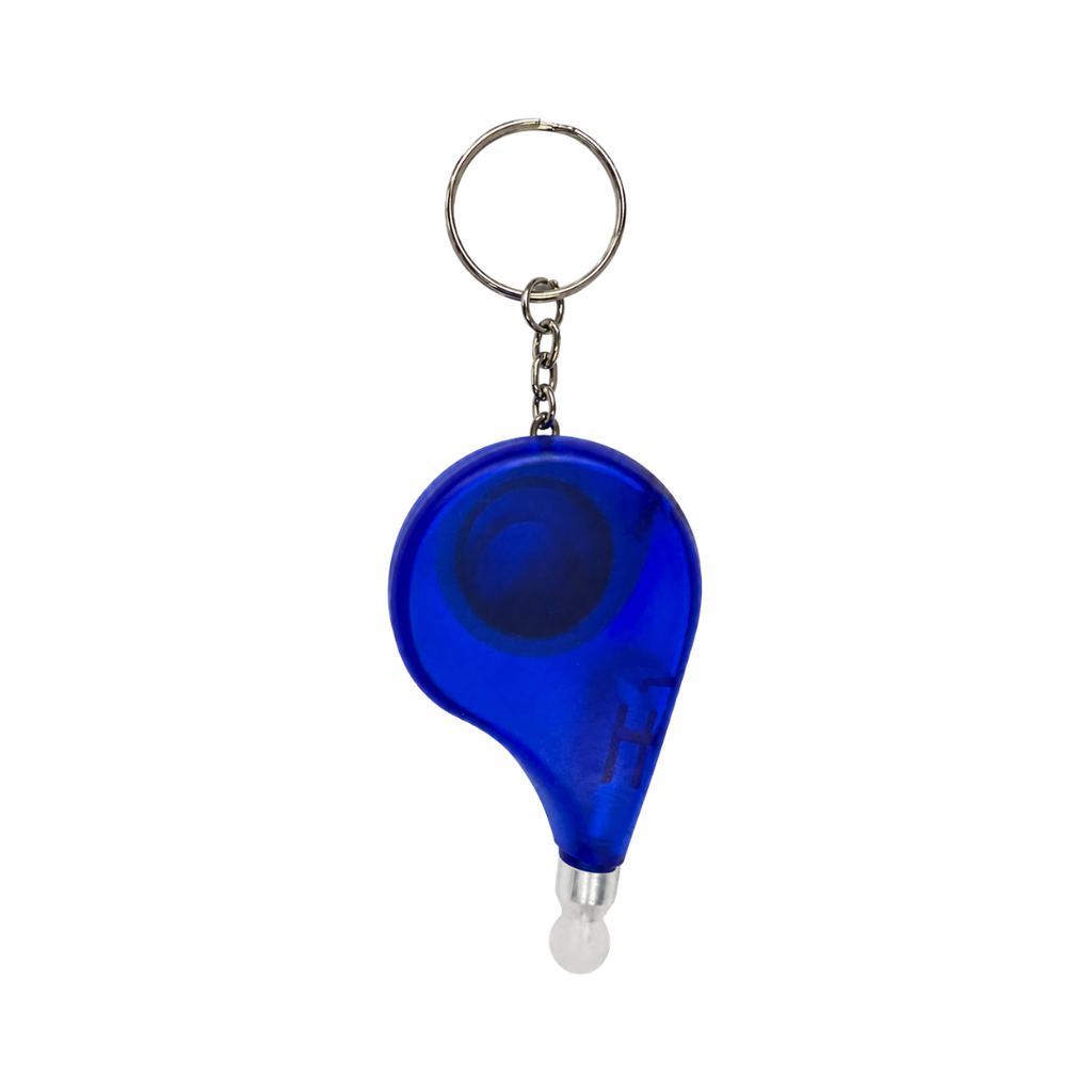 [P266118] Llavero, Plástico, Azul, 6.4*3.4*1.4 Centimetros, Gota Con Metro