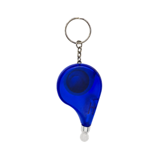 Llavero, Plástico, Azul, 6.4*3.4*1.4 Centimetros, Gota Con Metro