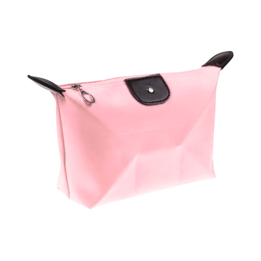 [B610049] COSMETIQUERA, POLIESTER, ROSADO, 17*11*6 cm, ATELIER