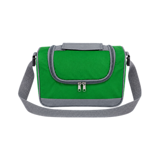 LONCHERA, OXFORD, VERDE, 29*15*20 cm, CLEAR ALUMINIZADA