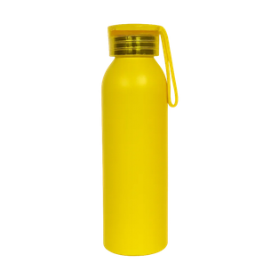 PACHÓN, ALUMINIO, AMARILLO, 500 ML, CON TAPA TRANSPARENTE