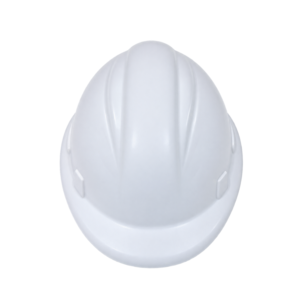 [P299015] ANTIESTRES, PU, BLANCO, 8.2*7*4.5 cm, FORMA DE CASCO DE SEGURIDAD