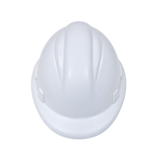 ANTIESTRES, PU, BLANCO, 8.2*7*4.5 cm, FORMA DE CASCO DE SEGURIDAD