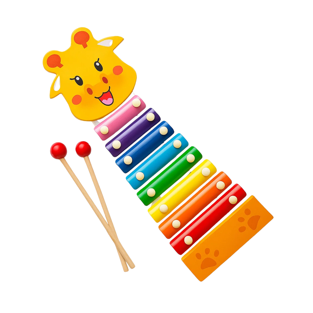 [J136618] XILOFONO, PLÁSTICO, COLORES, 32.5*12.5 cm, XILOFONO