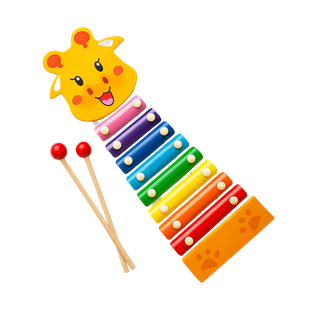 XILOFONO, PLÁSTICO, COLORES, 32.5*12.5 cm, XILOFONO