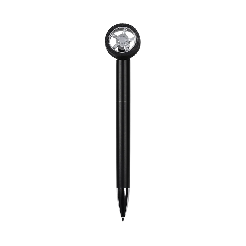 [P299031] LAPICERO, PLÁSTICO, NEGRO, 14.5 cm, Llanta giratoria