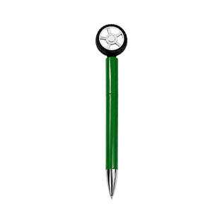 LAPICERO, PLÁSTICO, VERDE, 14.5 cm, LLANTA GIRATORIA
