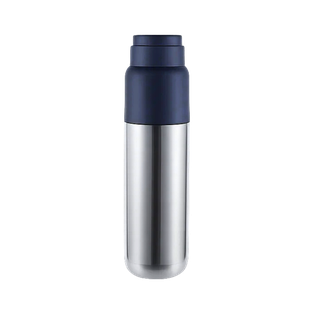 TERMO, ACERO INOXIDABLE, AZUL MARINO, 500 ML, Valley doble pared