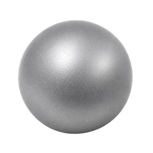 ANTIESTRES, POLIURETANO, PLATEADO, 6.3 cm, FORMA DE PELOTA