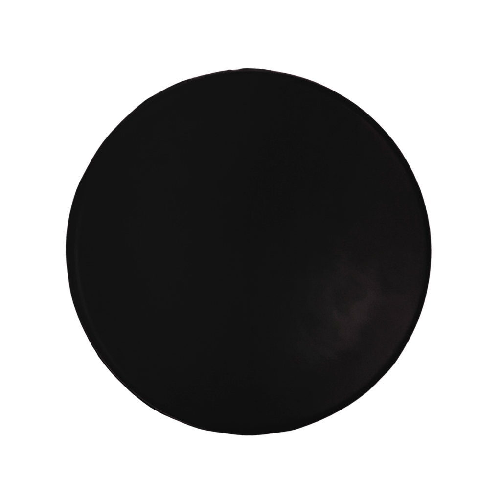 [P299041] Antiestrés Poliuretano negro 7.5*7,5*2.5 cm redondo