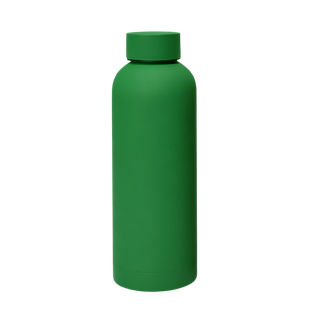 Botella, Acero Inoxidable, Verde Mate, 500 Ml , Minimal Doble Pared