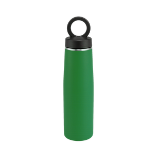 Termo, acero inoxidable, verde, 550ml, Sutra doble pared con anillo magnético para celular