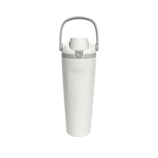 Termo, acero inoxidable, blanco, 30 oz, Yawa de boquilla con tapa de seguridad