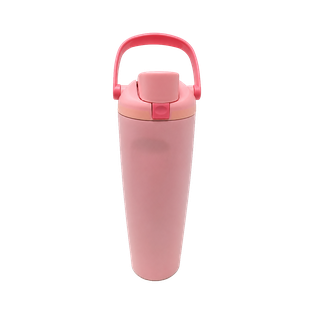 Termo, acero inoxidable, rosado, 30 oz, Yawa de boquilla con tapa de seguridad