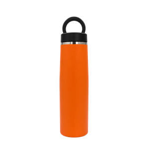 Termo, acero inoxidable, Anaranjado, 550ml, Sutra doble pared con anillo magnético para celular