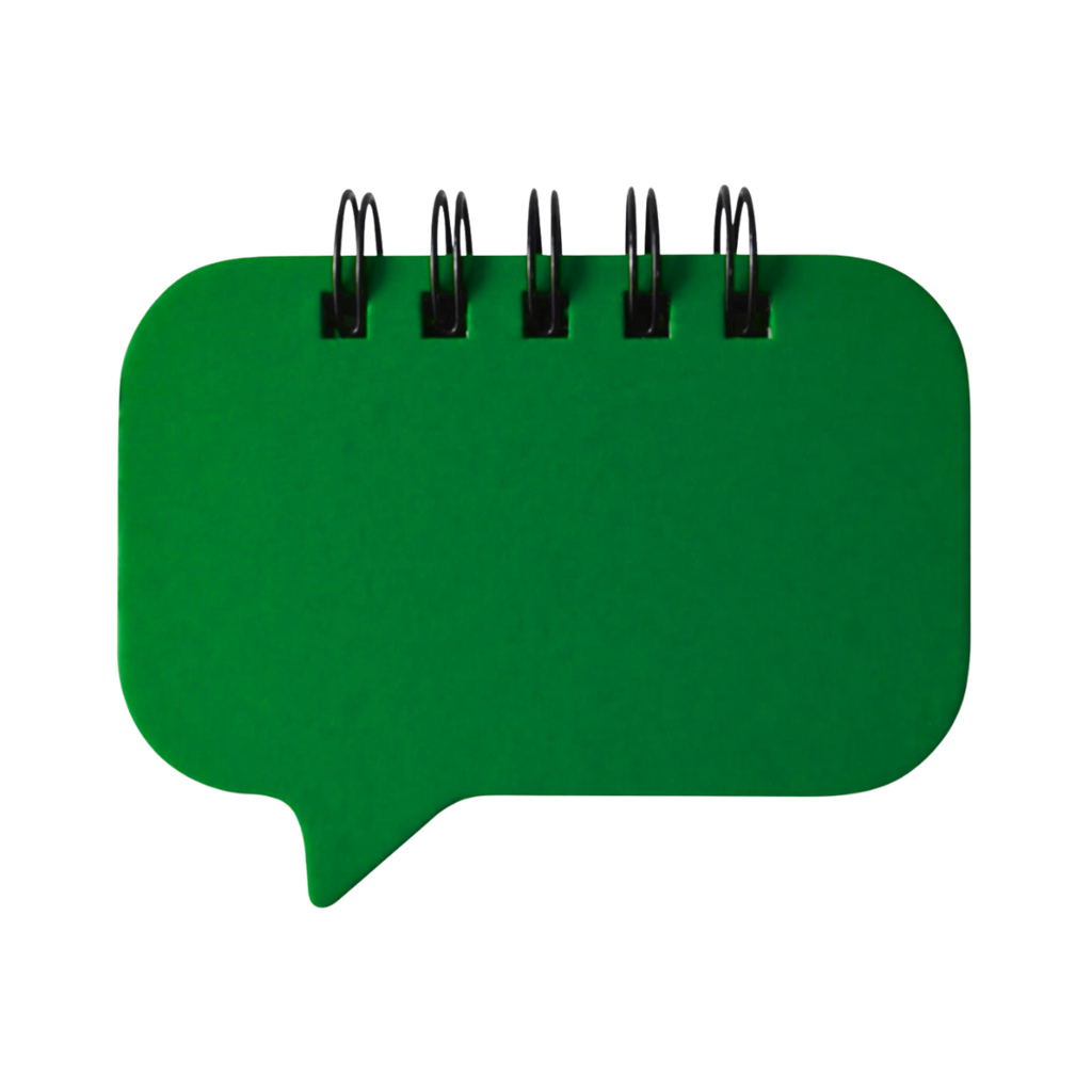 [P299123] Libreta, papel, verde, Think 6 notas adhesivas de 20 hojas