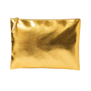 Neceser, 21 x 15 x cm, Dorado