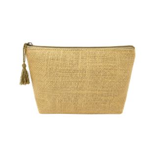 Neceser, yute ,  25 x 16 x 6 cm, Natural