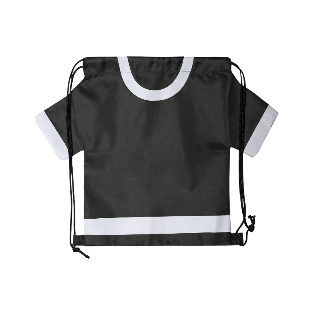 [P299150] Mochila en forma de camiseta,  Poliéster 210D, 56 x 42 x cm, Negro
