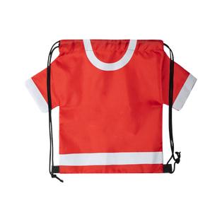 Mochila en forma de camiseta,  Poliéster 210D, 56 x 42 x cm, Rojo