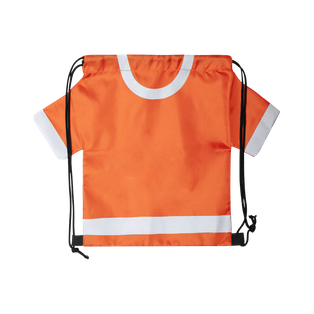 Mochila en forma de camiseta,  Poliéster 210D, 56 x 42 x cm, Anaranjado