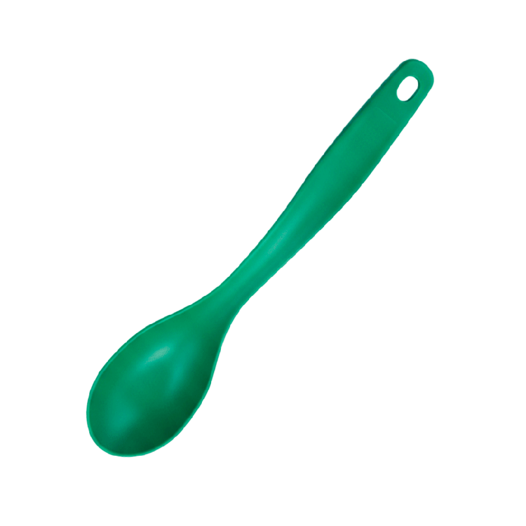 [H570961] Cuchara, Plástico, Verde, 30 Cm, kitchen Jum