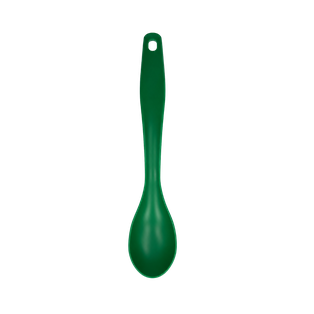 Cuchara, Plástico, Verde, 30 Cm, kitchen Jum