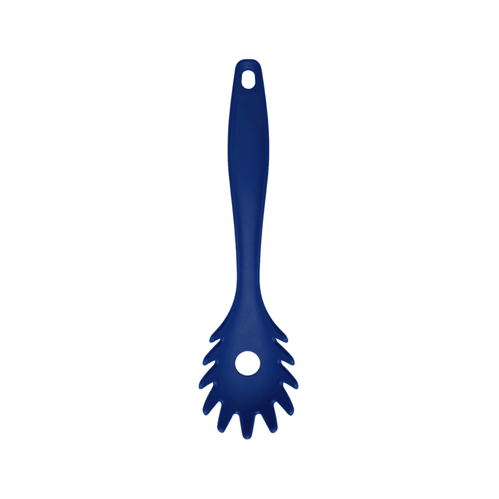 [H570972] Cuchara, para pasta, Plástico, Azul, 30 cm, kitchen Jum