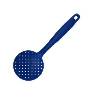 Espumadera, Plástico, Azul, 30 cm, kitchen Jum