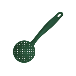 Espumadera, Plástico, Verde, 30 cm, kitchen Jum