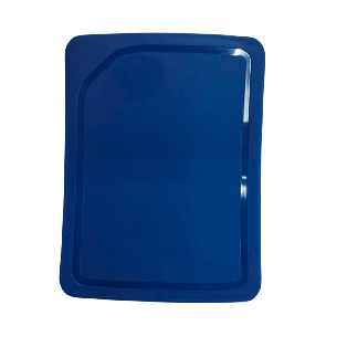 Tabla para picar, Plástico, Azul, 20*15 cm, Rectangular