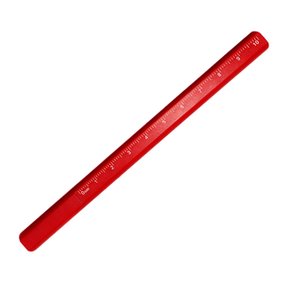 Lapicero, Plástico, Rojo, Reloj de arena con regla