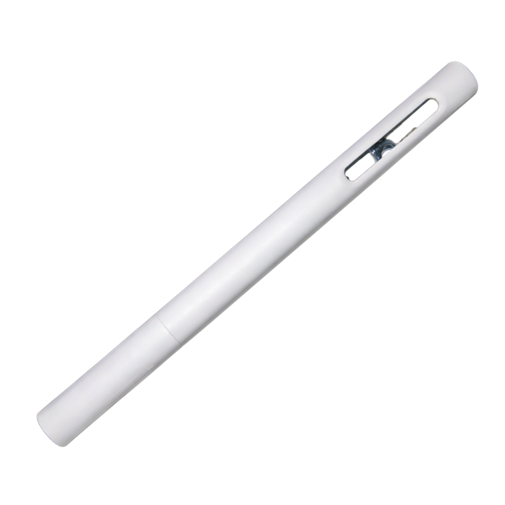 [P299187] Lapicero, Plástico, Blanco, Reloj de arena con regla