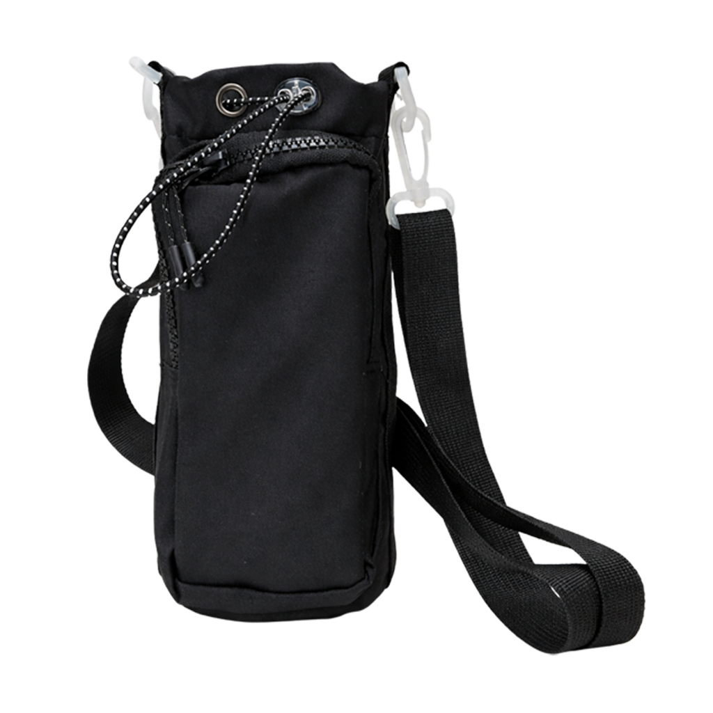 [P299190] Cooler, Poliester, Negro, 23*10 cm, bolsa para pachón y documentos