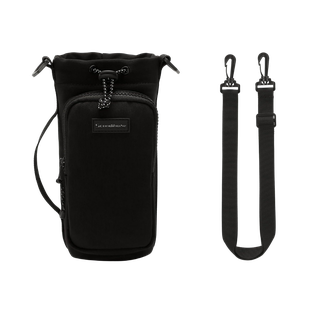 Cooler, Poliester, Negro, 23*10 cm, bolsa para pachón y documentos