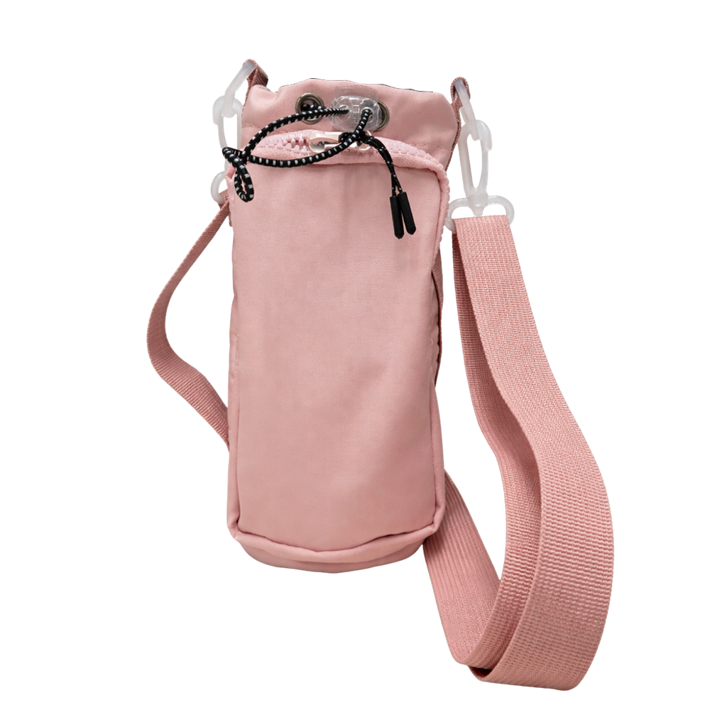 [P299191] Cooler, Poliester, Rosado, 23*10 cm, bolsa para pachón y documentos