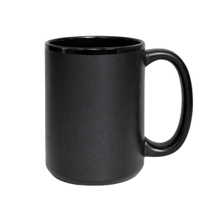 Pocillo Ac, Ceramica, Negro 16 Oz