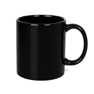 Pocillo LC, Ceramica, Negro  11 Oz