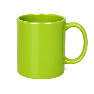 Pocillo LC, Ceramica, Verde Claro 11 Oz