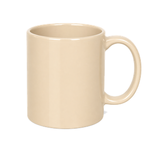 Pocillo LC, Ceramica, Beige 11 Oz