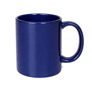 Pocillo LC, Ceramica, Azul  11 Oz